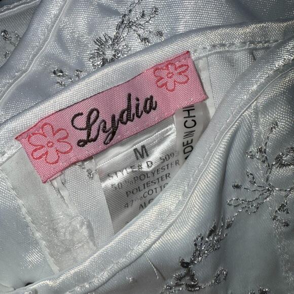 White Embroidered Corset - Picture 5 of 5